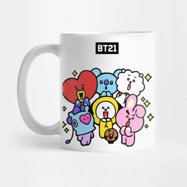 BT21 coffee mug Design #076 – K-pop merch UAE