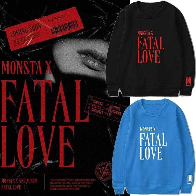 MONSTA X Sweatshirt for Monbebes – Premium KPOP Merch – Design #004 - Image 3
