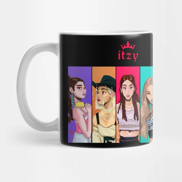 Itzy Coffee Mug - KPOP Merchandise for Fandom ITZYers