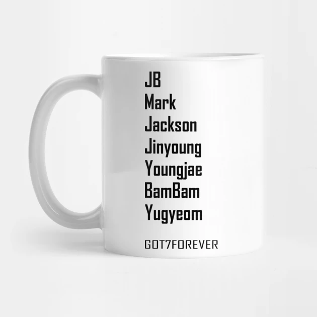 GOT7 coffee mug Design #008 – K-pop merch UAE