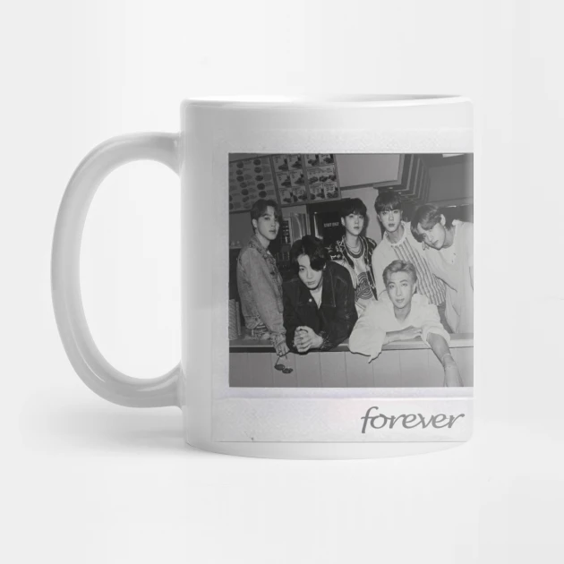 BTS Coffee Mug – KPOP Merchandise for ARMY Fans