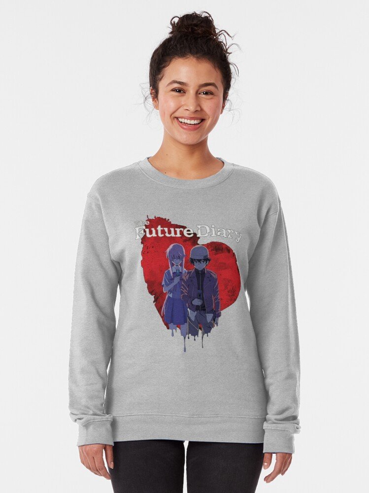 Future Diary Sweatshirts for Survival Game Champions – Elite Anime Streetwear Drop – Design #004 - Image 2