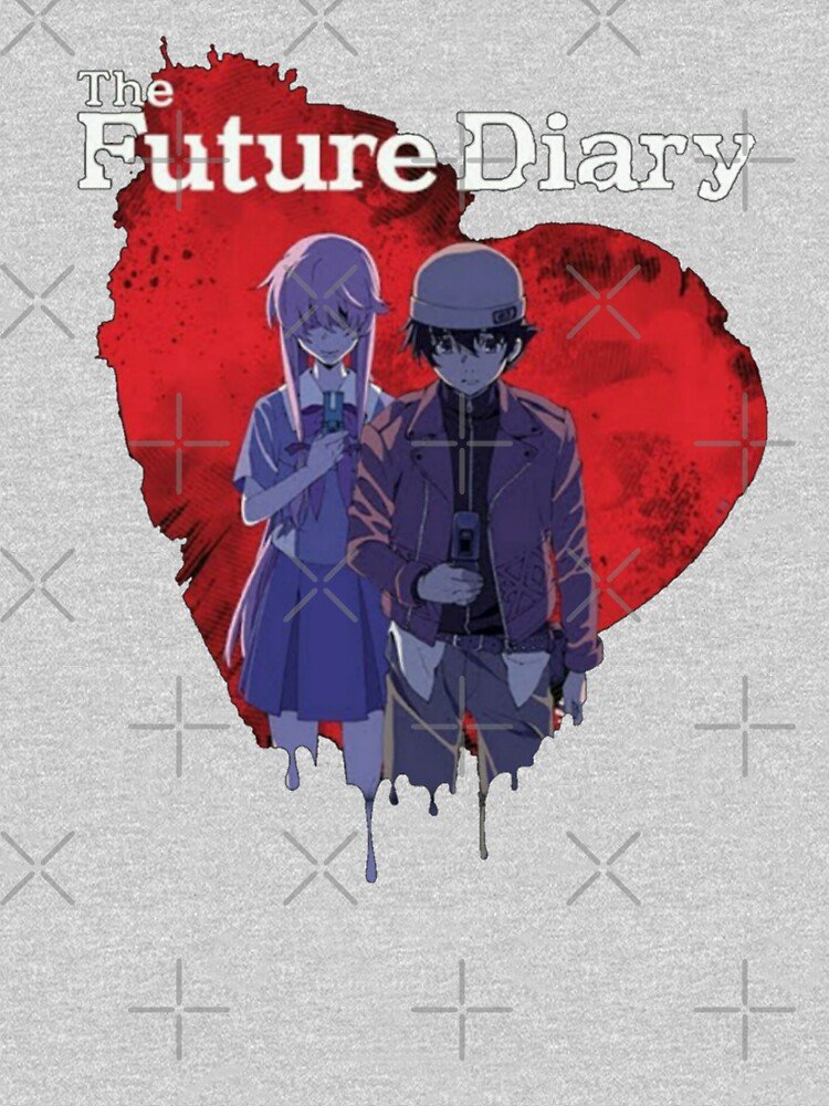 Future Diary Sweatshirts for Survival Game Champions – Elite Anime Streetwear Drop – Design #004 - Image 3