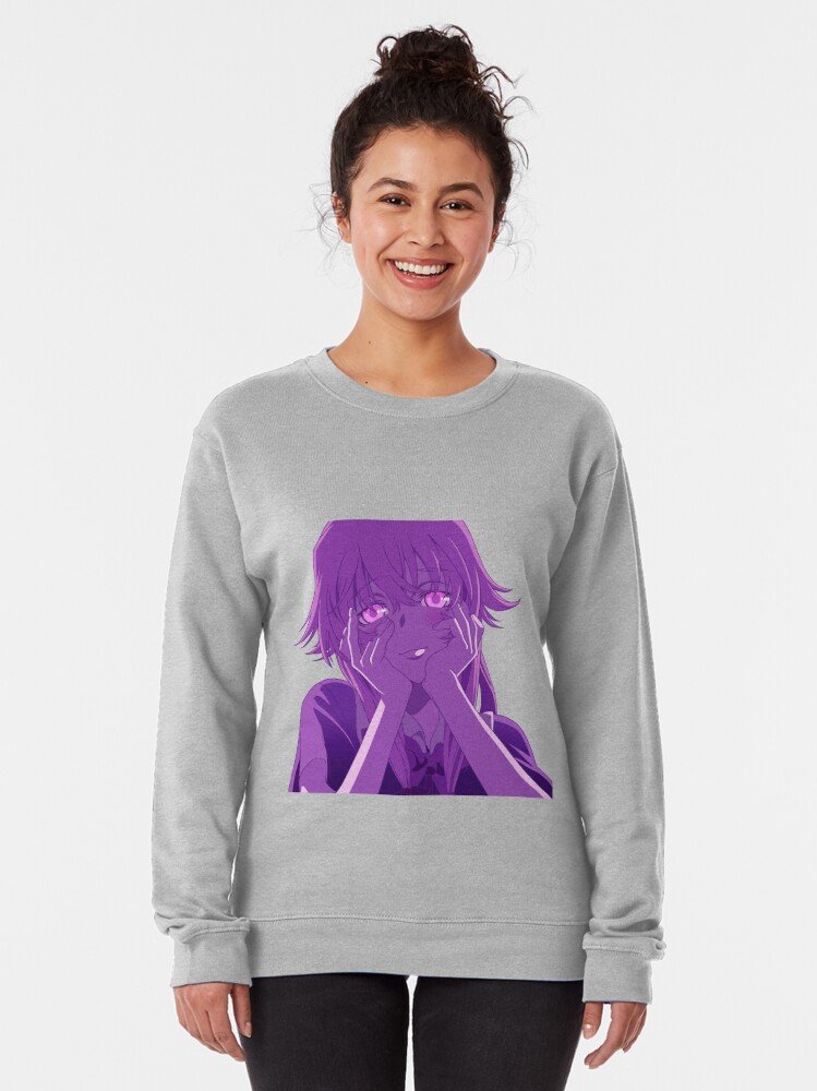 Future Diary Sweatshirts for Survival Game Champions – Elite Anime Streetwear Drop – Design #006 - Image 2