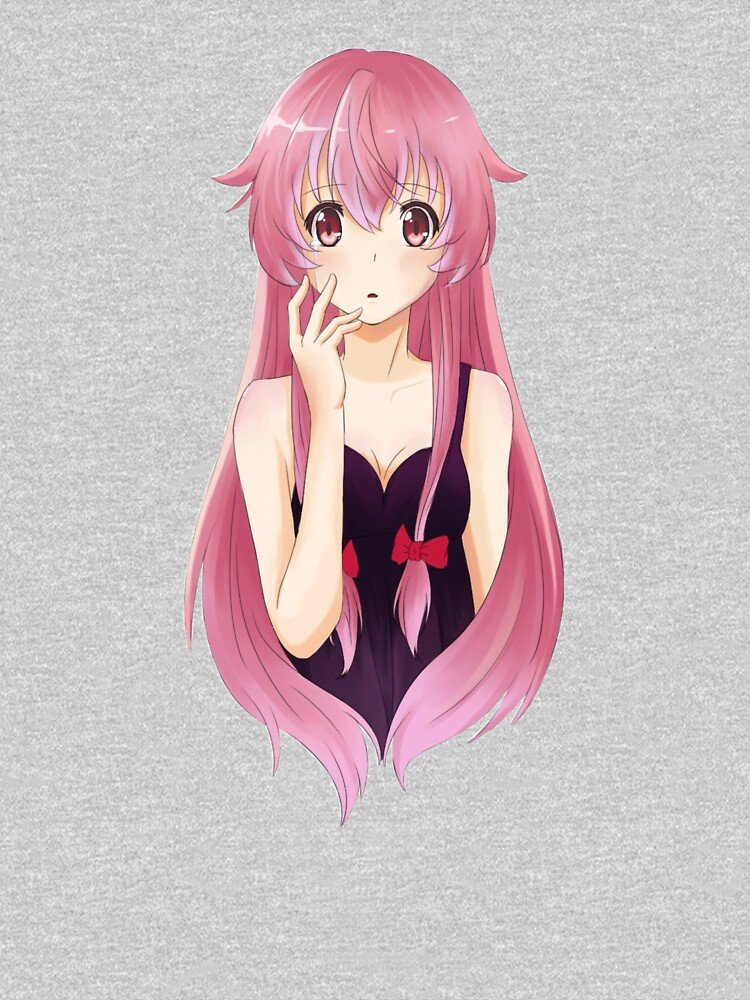 Future Diary Sweatshirts for Survival Game Champions – Elite Anime Streetwear Drop – Design #020 - Image 3