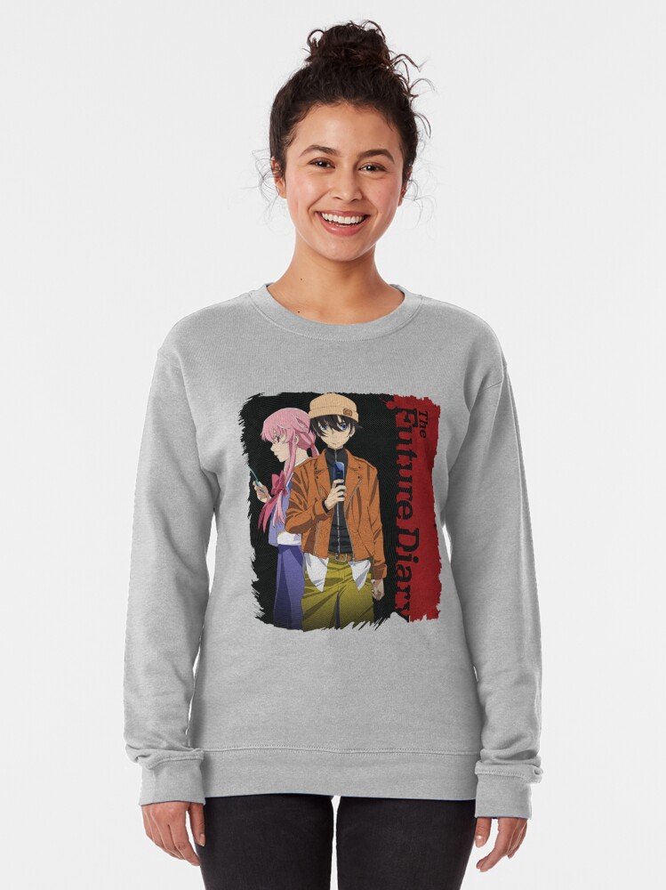 Future Diary Sweatshirts for Survival Game Champions – Elite Anime Streetwear Drop – Design #002 - Image 2