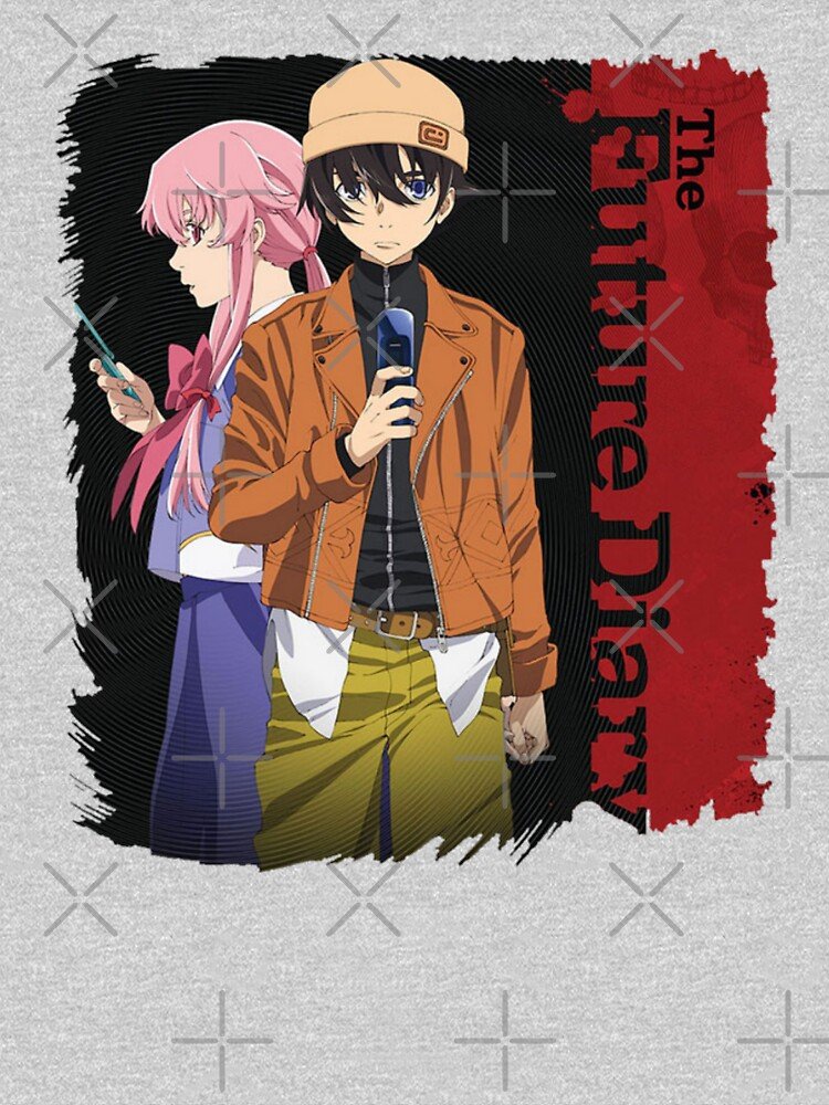 Future Diary Sweatshirts for Survival Game Champions – Elite Anime Streetwear Drop – Design #002 - Image 3