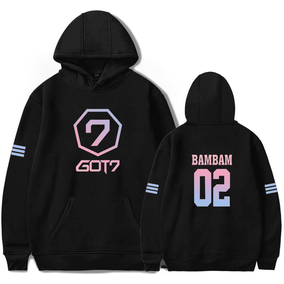 GOT7 Hoodie | K-Pop Merchandise | Fandom AHGASE Collection – Design #005