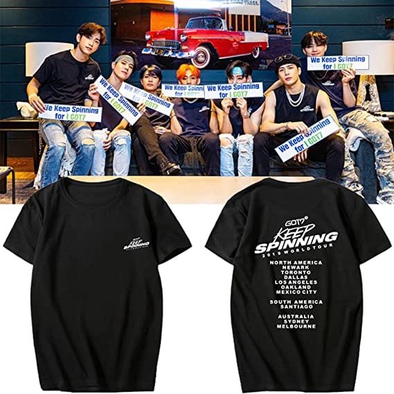 GOT7 T-Shirt – KPOP Merchandise for Ahgase Fans – Design #005 - الصورة 3
