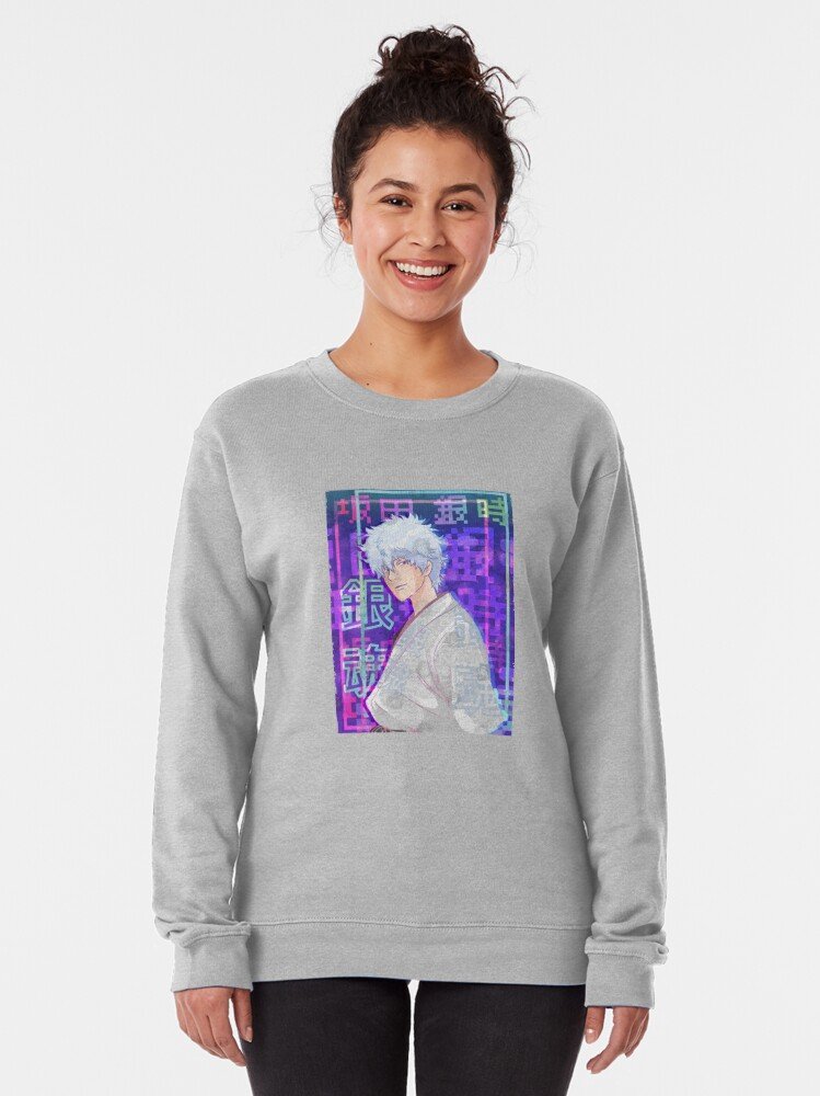 Gintama Sweatshirts For Freeloading Champion – Design #042 - Image 2