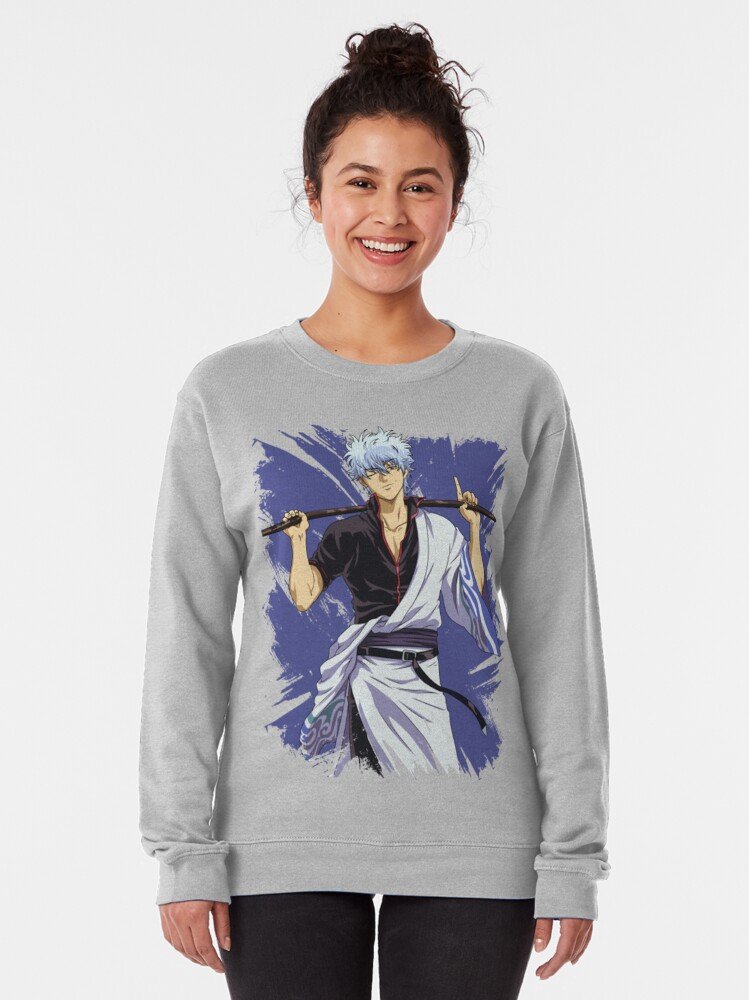 Gintama Sweatshirts For Freeloading Champion – Design #043 - Image 2