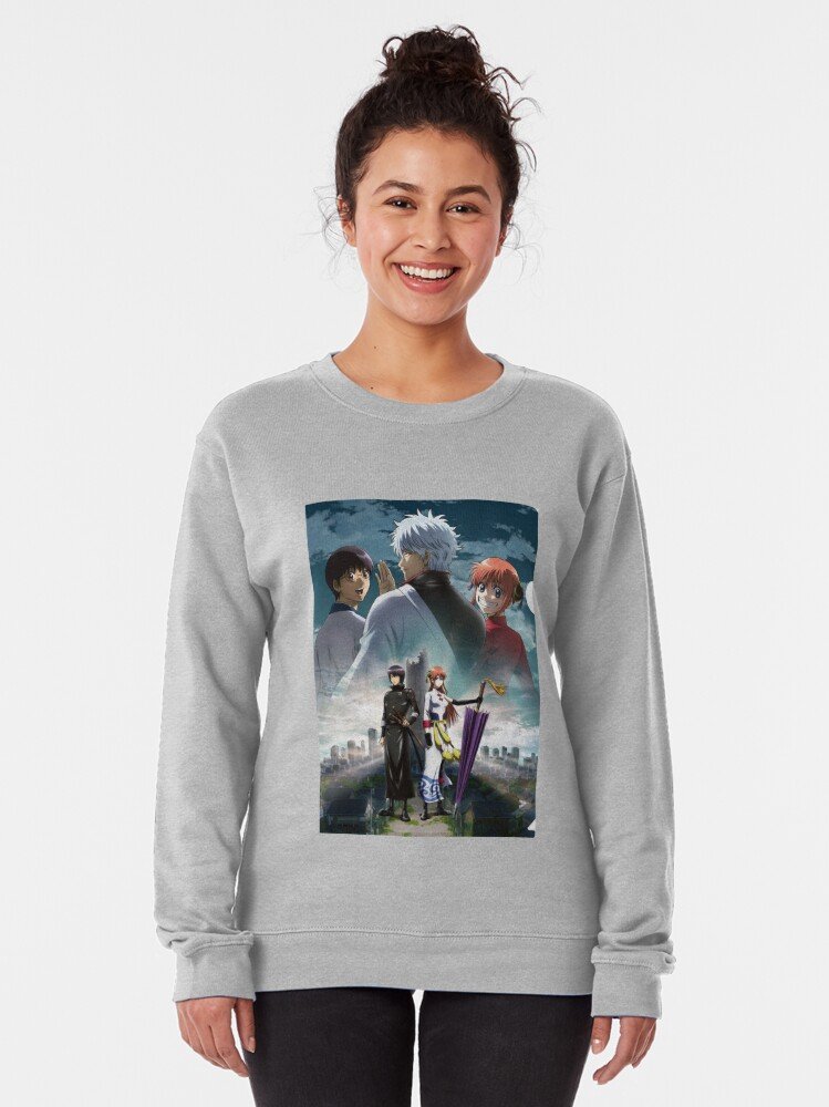 Gintama Sweatshirts For Freeloading Champion – Design #044 - Image 2