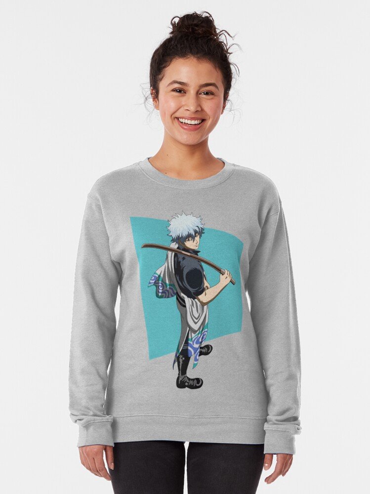 Gintama Sweatshirts For Freeloading Champion – Design #048 - Image 2