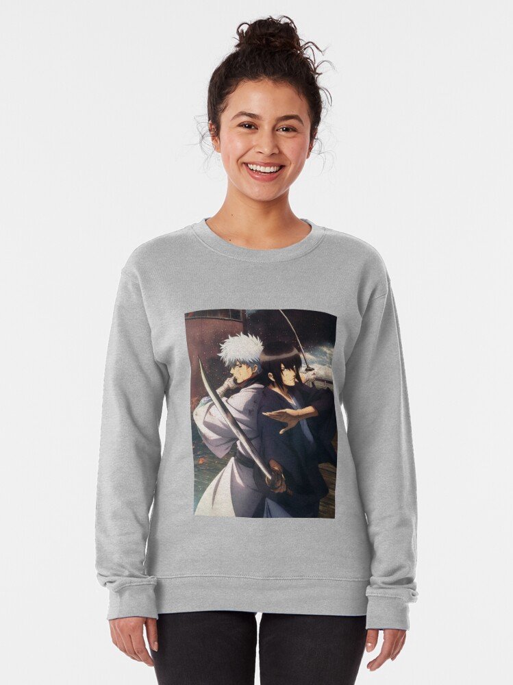 Gintama Sweatshirts For Freeloading Champion – Design #050 - Image 2