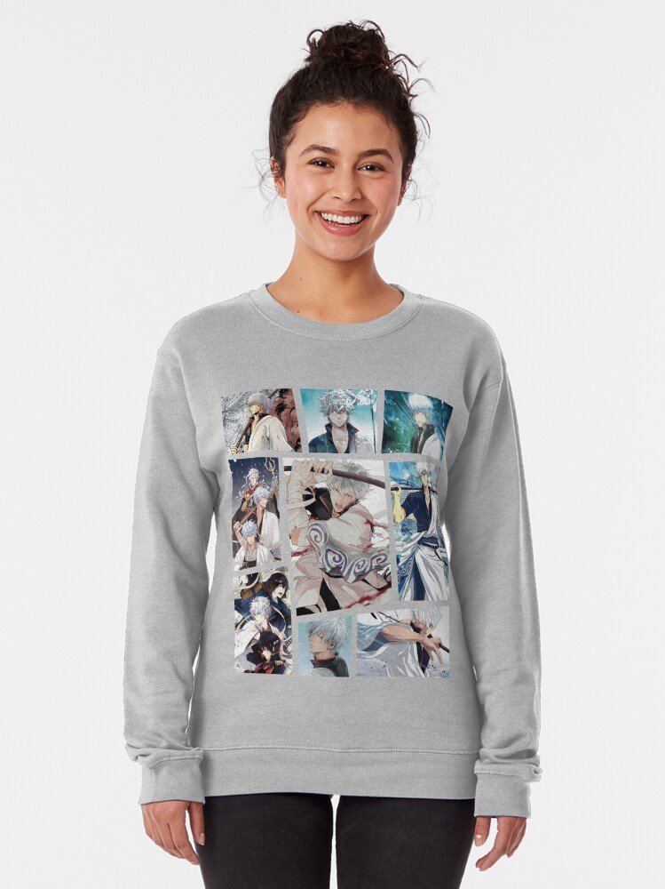 Gintama Sweatshirts For Freeloading Champion – Design #051 - Image 2