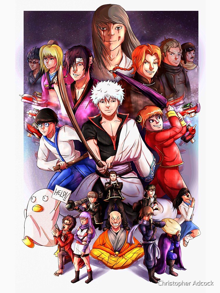 Gintama tshirts For Freeloading Champion – Design #005 - Image 3