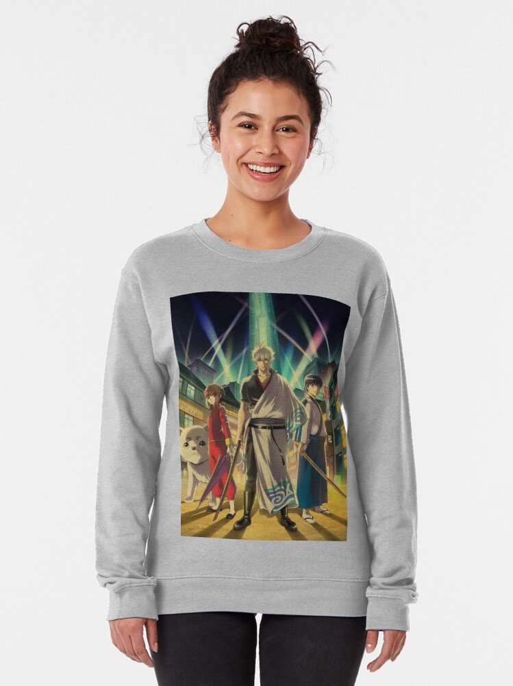 Gintama Sweatshirts For Freeloading Champion – Design #025 - Image 2