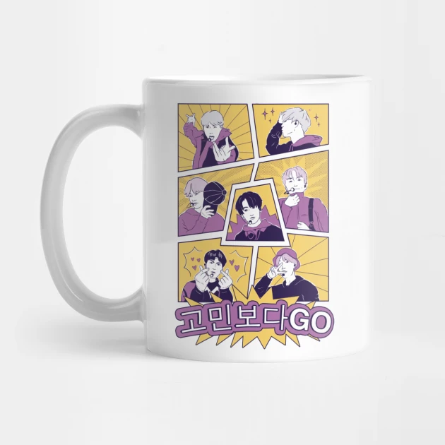 BTS coffee mug Design #022 – K-pop merch UAE