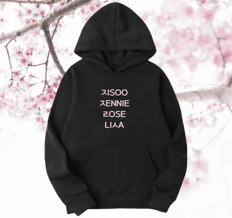 BLACKPINK Hoodie | KPOP Merchandise | Fandom Pink Revolution Collection