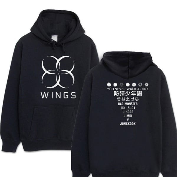 BTS hoodie Design #018 – K-pop merch UAE