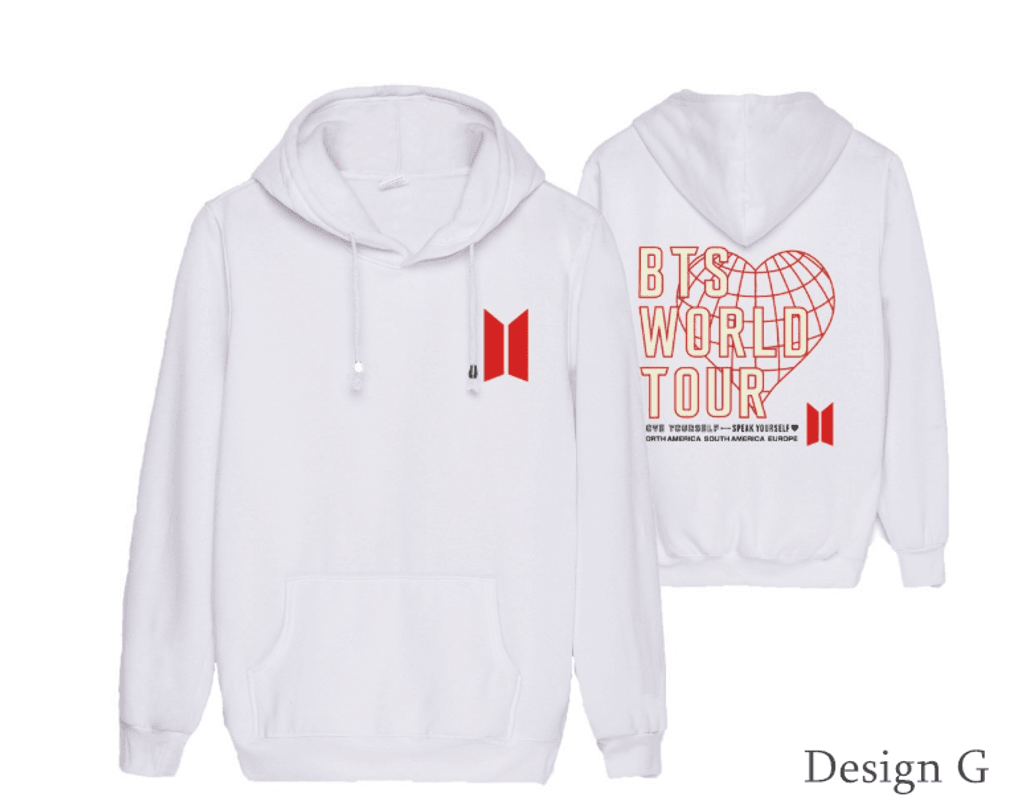 BTS LOVE YOURSELF Hoodie | KPOP | Fandom BTS ARMY – Design #001