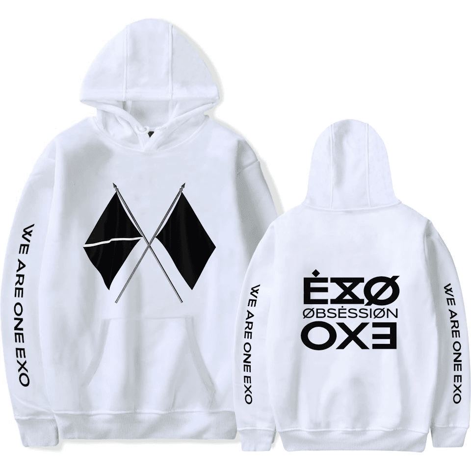 EXO Hoodie | K-Pop Merchandise | Fandom EXO-L Collection – Design #004