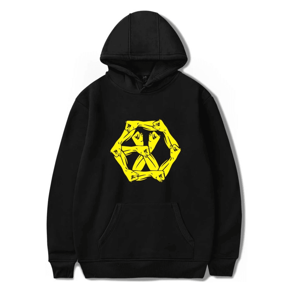 EXO Hoodie | K-Pop Merchandise | Fandom EXO-L Collection – Design #005