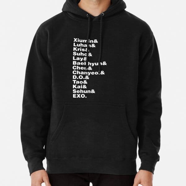 EXO Hoodie | K-Pop Merchandise | Fandom EXO-L Collection – Design #006