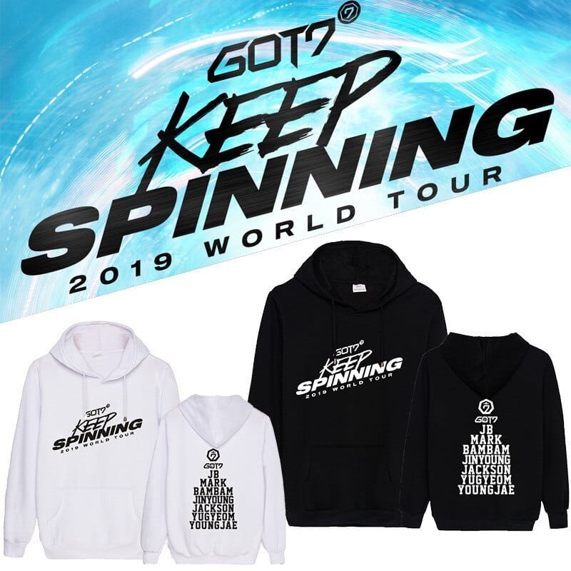 GOT7 Hoodie | K-Pop Merchandise | Fandom AHGASE Collection – Design #008