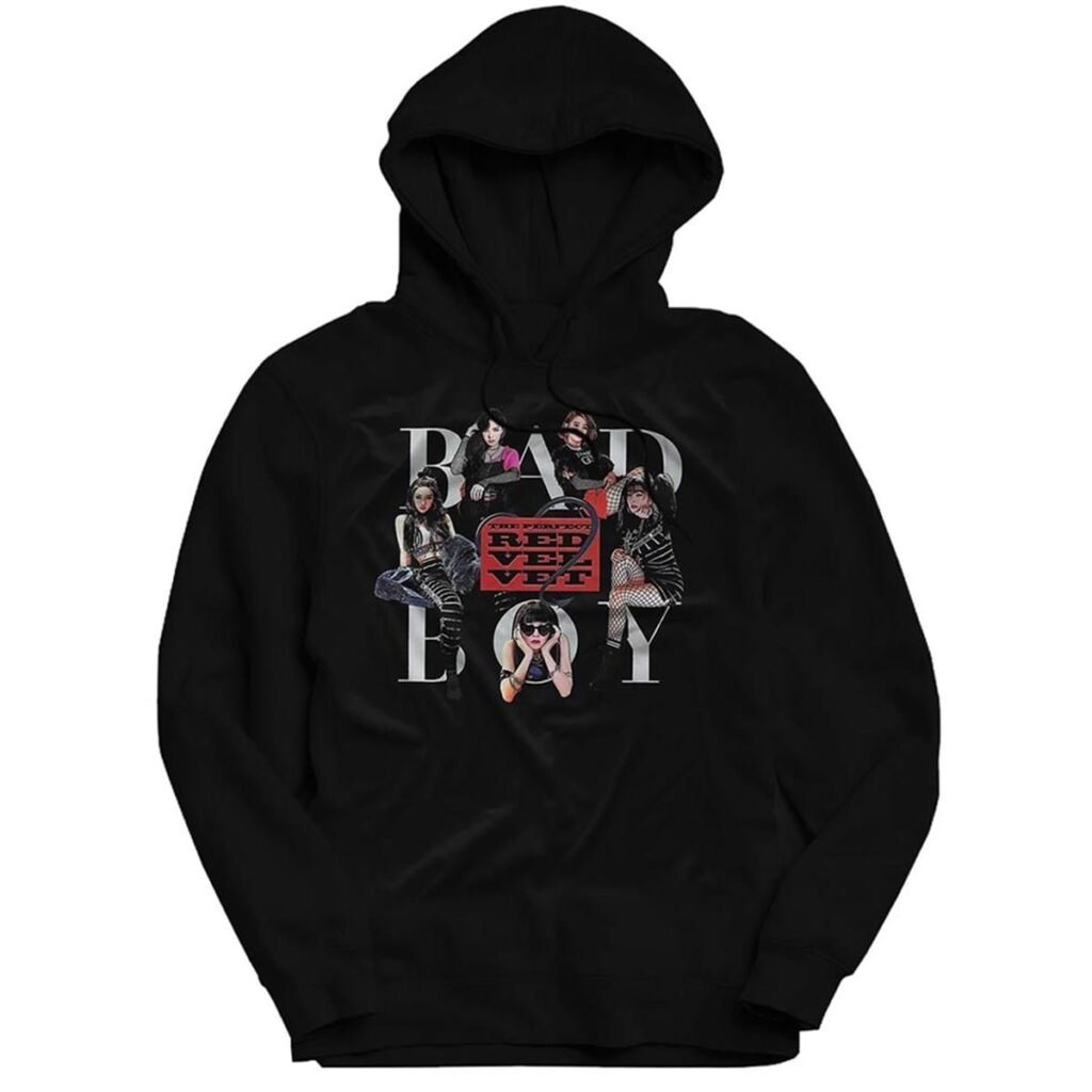 Red Velvet BAD BOY Hoodie | K-Pop Merch | Fandom ReVeluv Collection