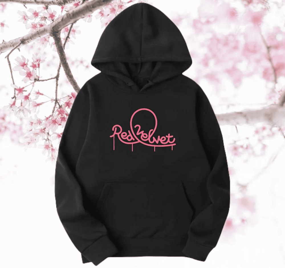 Red Velvet Hoodie | K-Pop Merch | Fandom ReVeluv Collection – Design #004