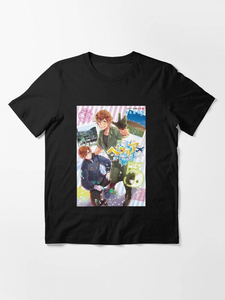 Hetalia T-shirt Design #012 – anime merch UAE