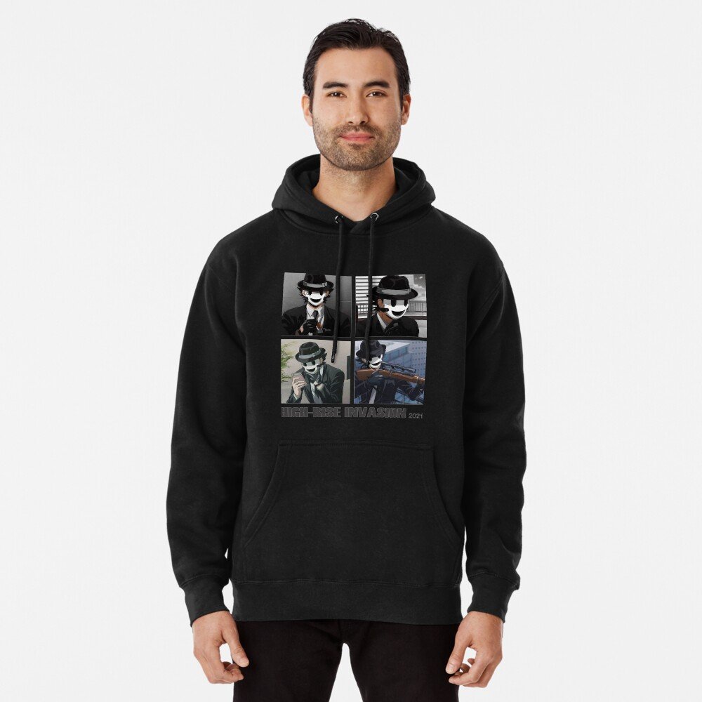 High-Rise Invasion hoodie Design #034 – anime merch UAE