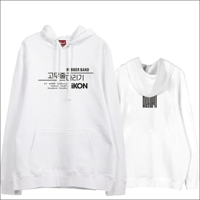 iKON Hoodie | K-Pop Merchandise | Fandom iKONIC Collection – Design #003