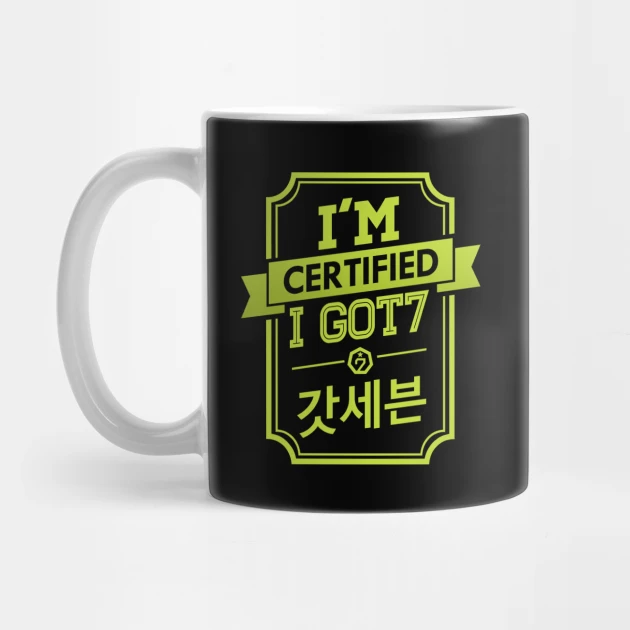 GOT7 coffee mug Design #013 – K-pop merch UAE