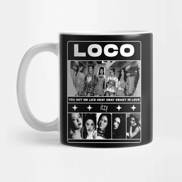 ITZY coffee mug Design #020 – K-pop merch UAE