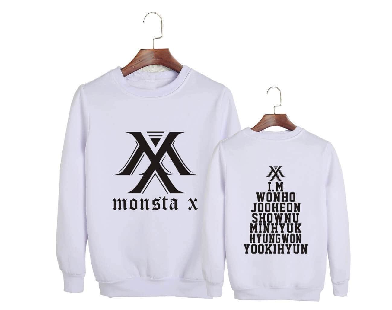 MONSTA X Sweatshirt for Monbebes – Premium KPOP Merch – Design #005 - Image 2