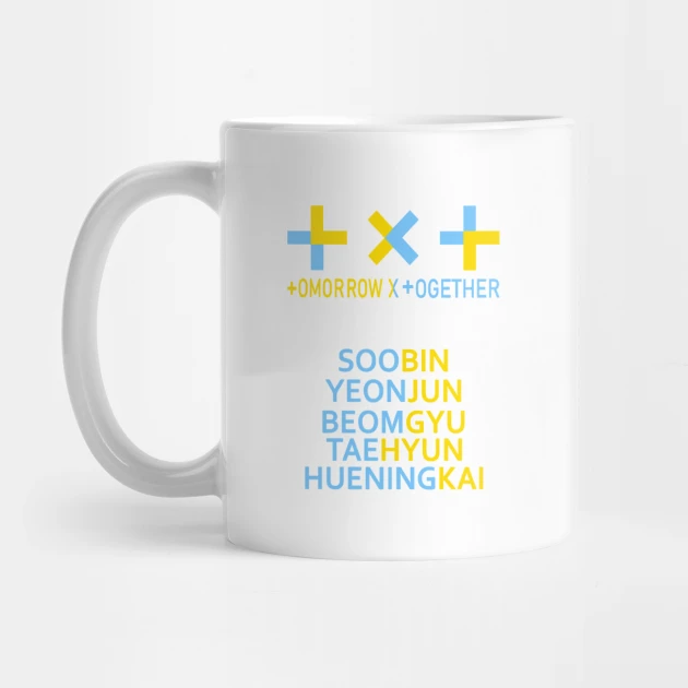 TXT Coffee Mug - KPOP Merchandise for Fandom MOAs