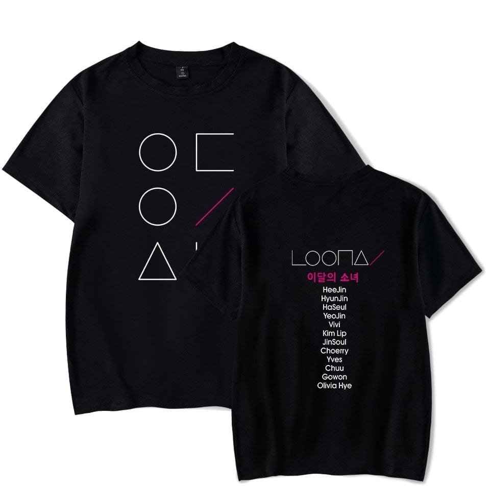 LOONA T-shirt Design #002 – K-pop merch UAE