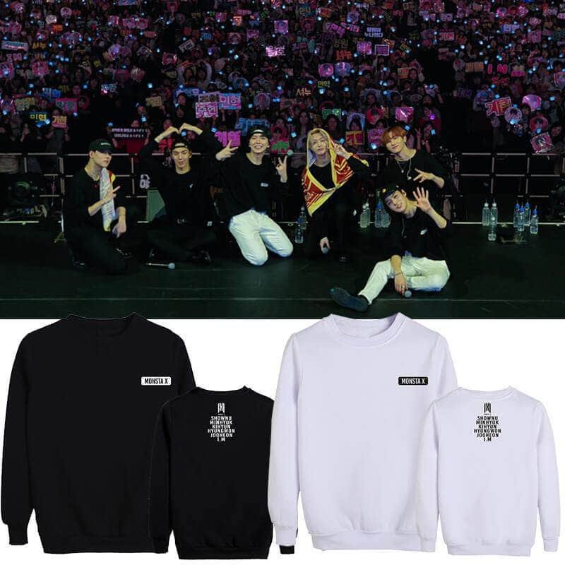 MONSTA X Sweatshirt for Monbebes – Premium KPOP Merch – Design #008 - Image 3