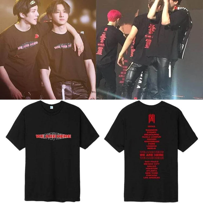 MONSTA X T-Shirt – KPOP Merchandise for Monbebes – Design #007 - Image 3