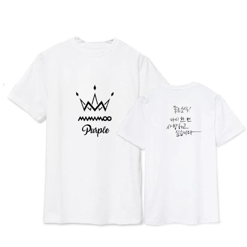 MAMAMOO T-shirt Design #008 – K-pop merch UAE