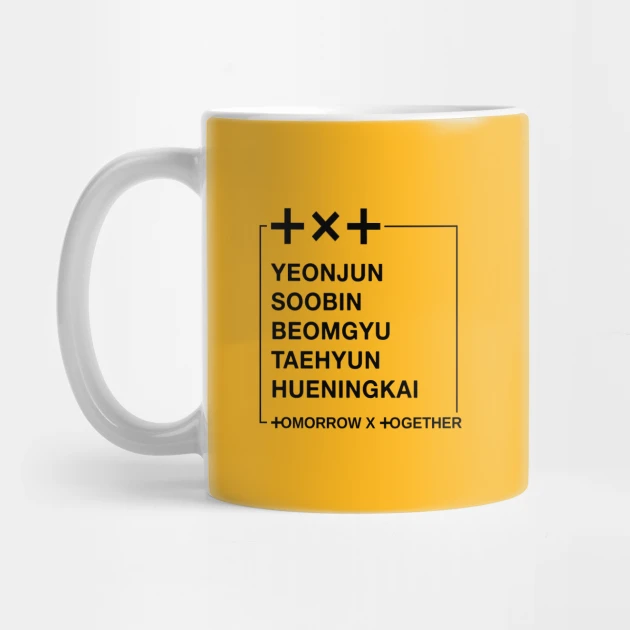 TXT Coffee Mug - KPOP Merchandise for Fandom MOAs