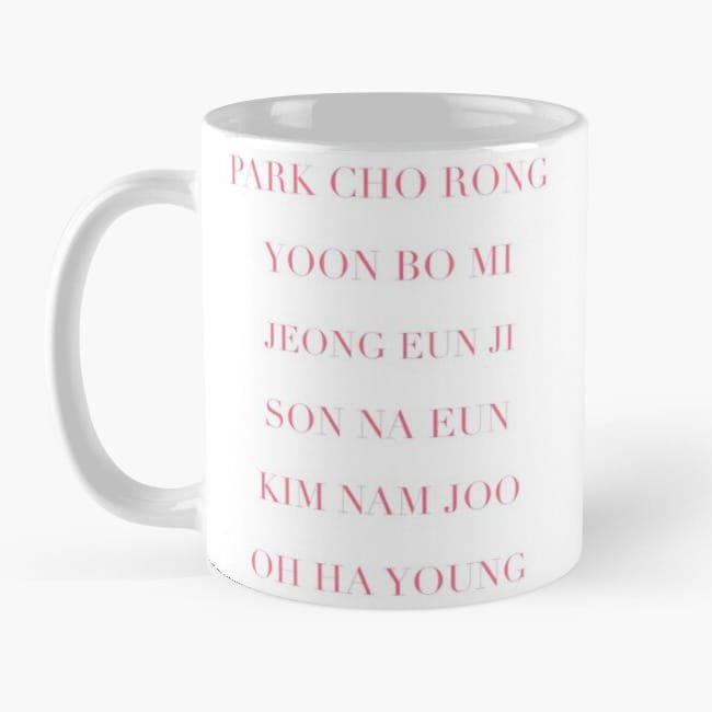 APINK Coffee Mug – KPOP Merchandise for PANDA Fans