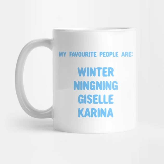 aespa Coffee Mug – KPOP Merchandise for MY Fans