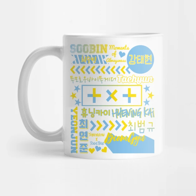 TXT Coffee Mug - KPOP Merchandise for Fandom MOAs