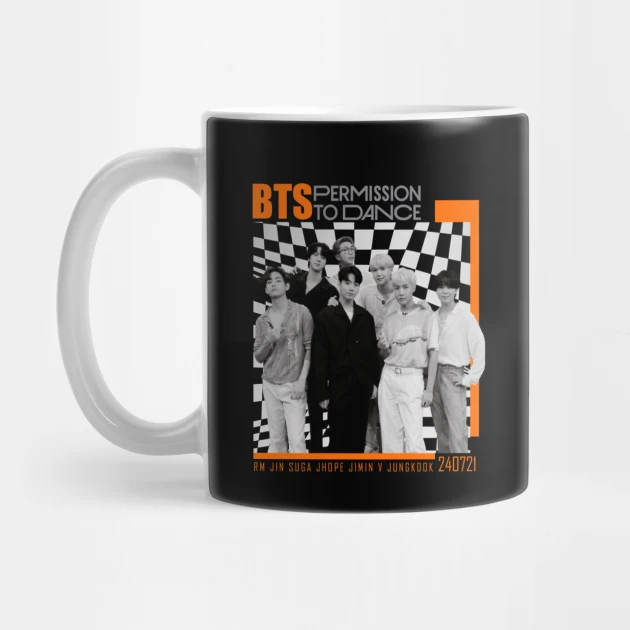 BTS coffee mug Design #032 – K-pop merch UAE