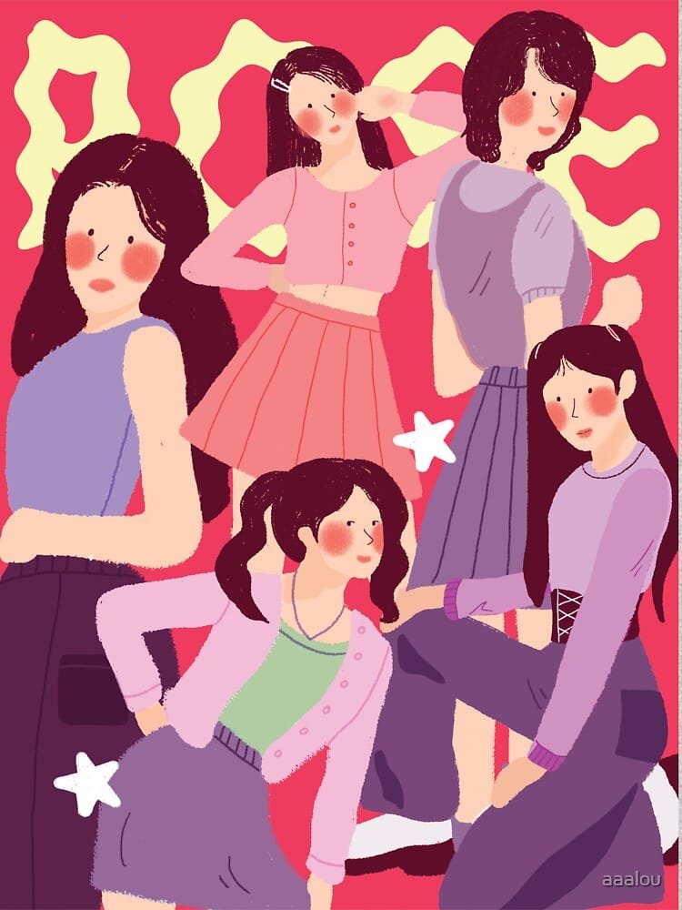 Red Velvet Sweatshirt for ReVeluvs – Premium KPOP Merch – Design #024 - Image 3