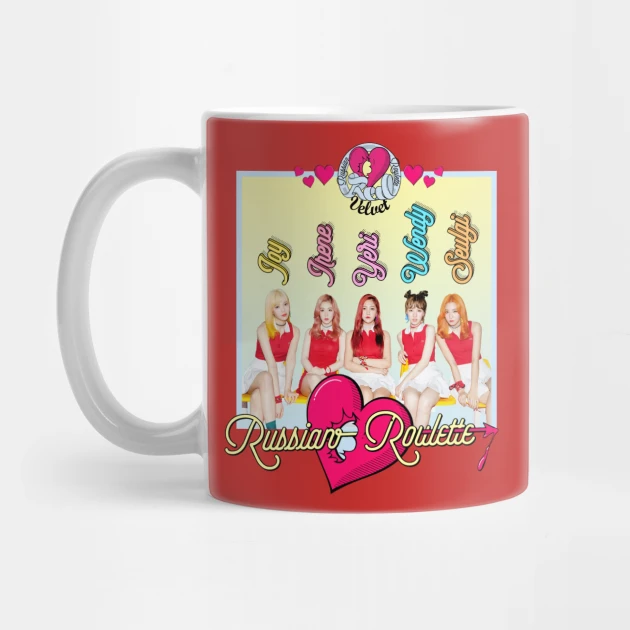 Red Velvet coffee mug Design #015 – K-pop merch UAE