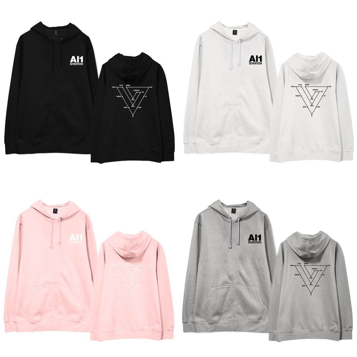 SEVENTEEN Hoodie | K-Pop Merchandise | Fandom CARAT Collection – Design #014 - Image 2